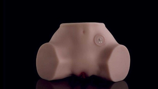IPX7 Waterproof Silicone Butt Sex Doll Toy 