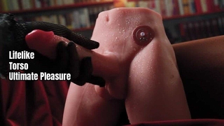 9.04lb Torse de Poussée de Godemichet en TPR Jason Normes ROHS REACH Personnalisé