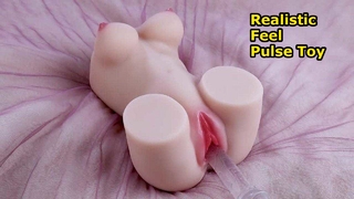 Mini poupée adulte avec stimulation du pouls, jouet de masturbation masculine léger, sensation réaliste et portable