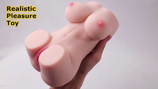 10段階スピード 大人向け リアルな小型バイブレーター付きセックスドール 男性向け 3.6lb