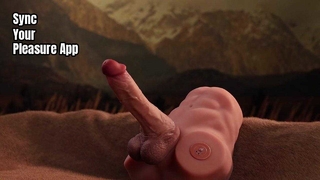 APP Bluetooth リンク男性トルソー オナホール 4kg 現実的なデザインと大きな 21.5 センチメートル推力 Det