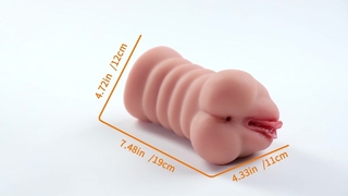  name name name name name name Lifelike Vibrating Vagina Pussy Stroker Tan Skin Texture 10 Vibration